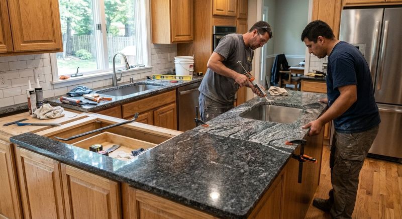 Custom Countertop Installation in Lake County, IL