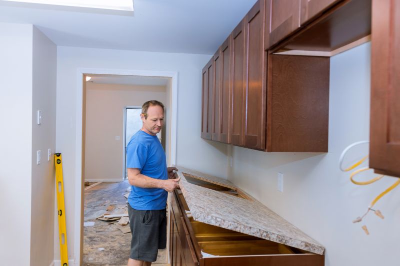 Kitchen Countertop Installation detail